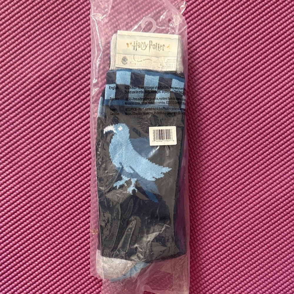 Warner Bros. Harry Potter Ravenclaw Socks - Blue and Black